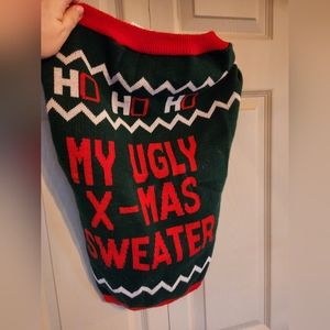Large Dog Ugly Xmas Sweater